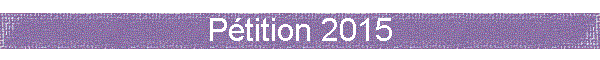 P�tition 2015